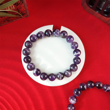 22 July - Amethyst Buddha Tooth Bracelet