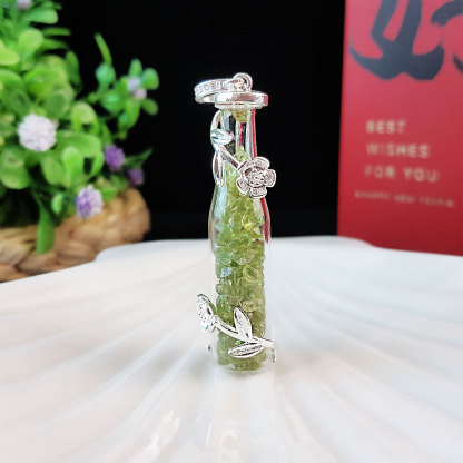 24 July - Peridot Wishing Pendant