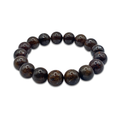 Black Copper Rutilated Bracelet