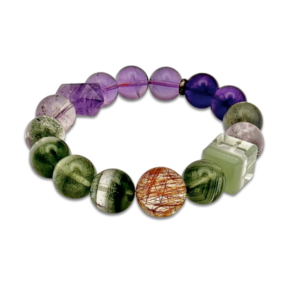 Phantom with Amethyst Design Bracelet