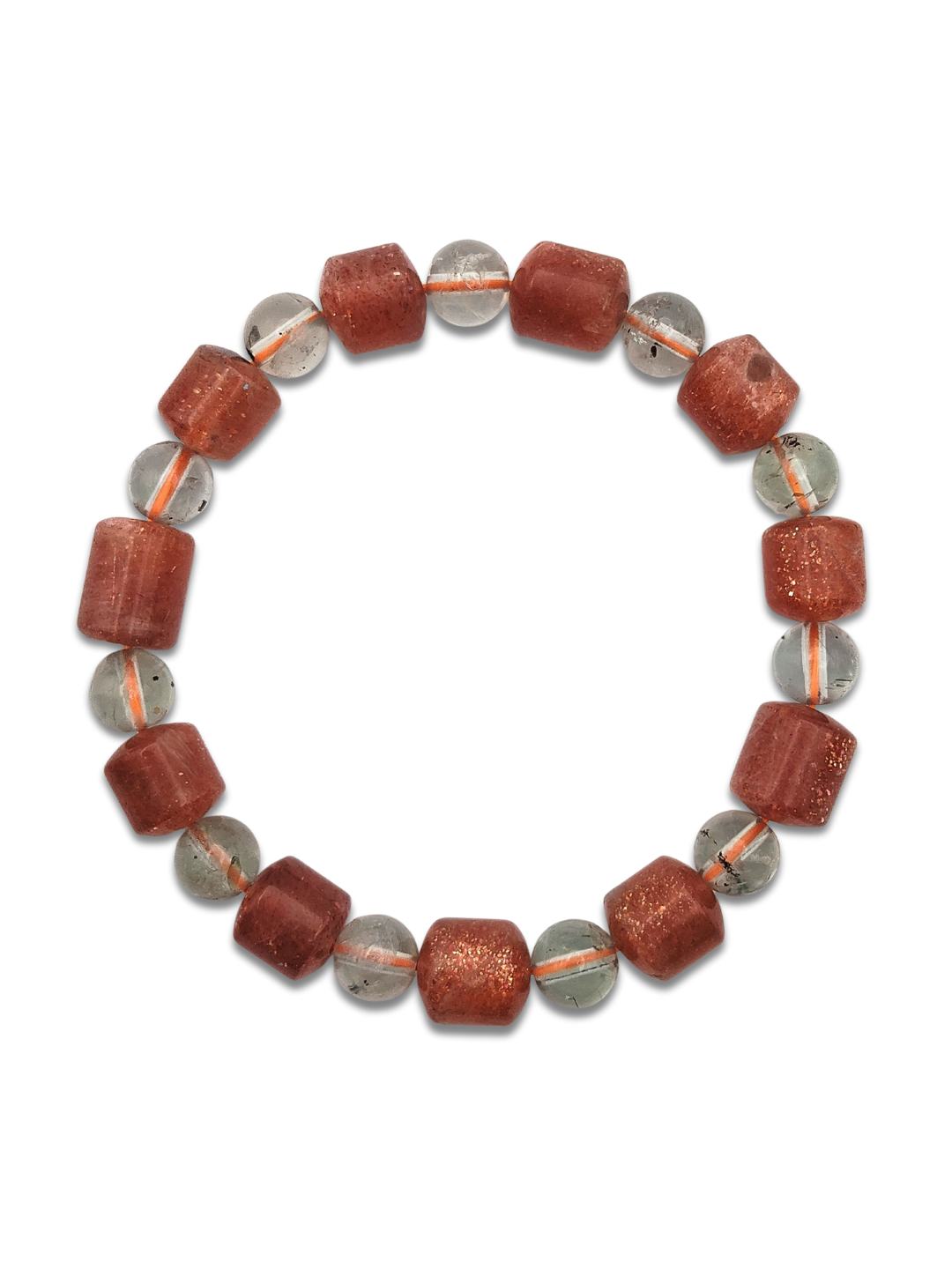 Golden Sunstone Barrel Bracelet