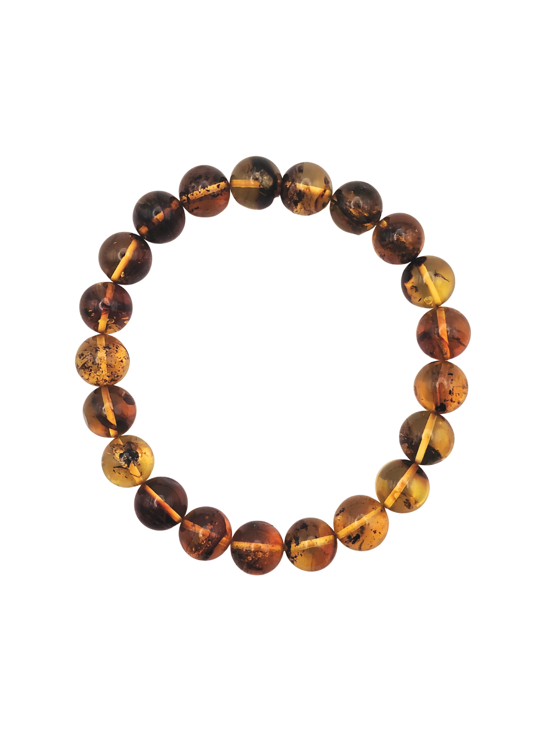 Amber Insect Bracelet