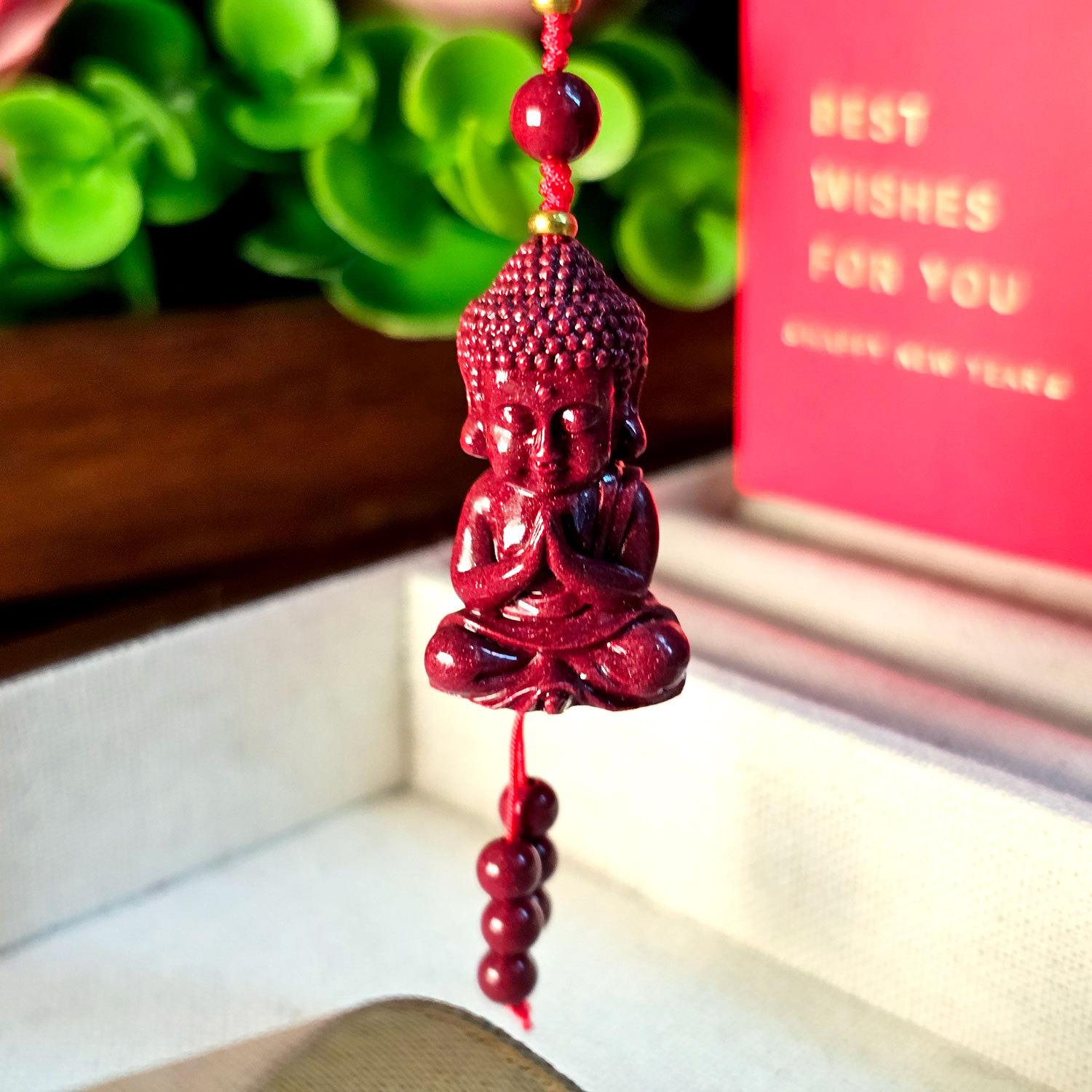 10 Mar - Cinnabar Pendant