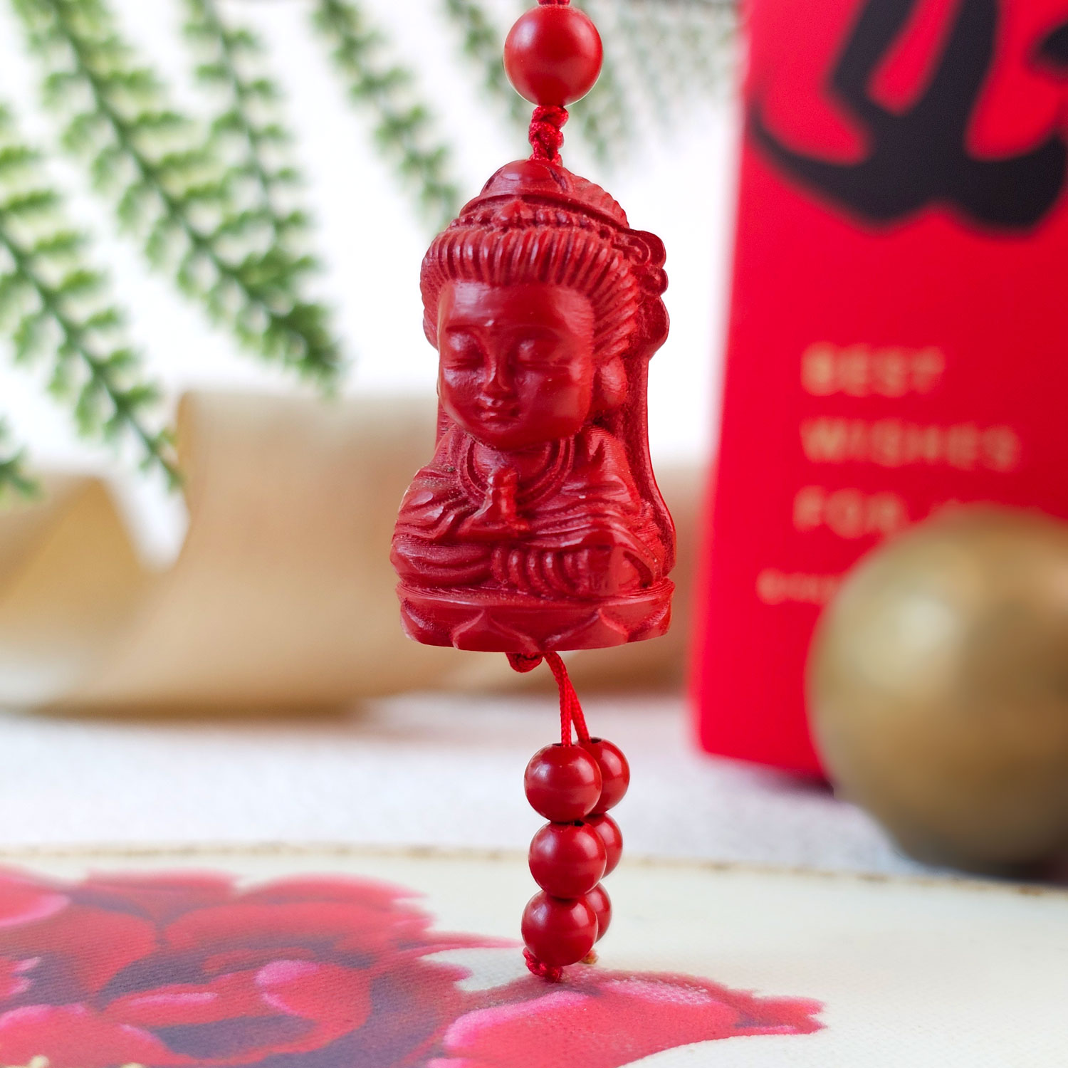 10 Mar - Cinnabar Pendant