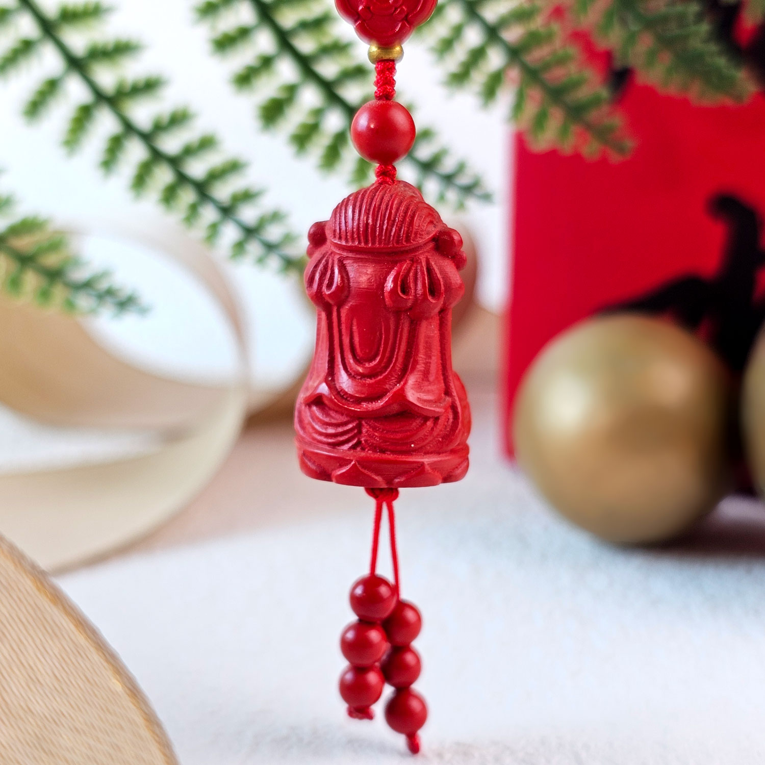 10 Mar - Cinnabar Pendant