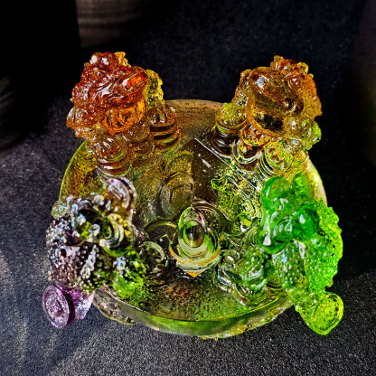 Colour Liuli Wealth Toad Pleasure Basin