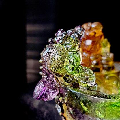 Colour Liuli Wealth Toad Pleasure Basin