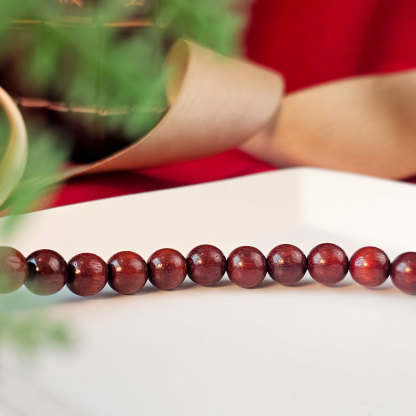 17 Mar - Wood Rosary