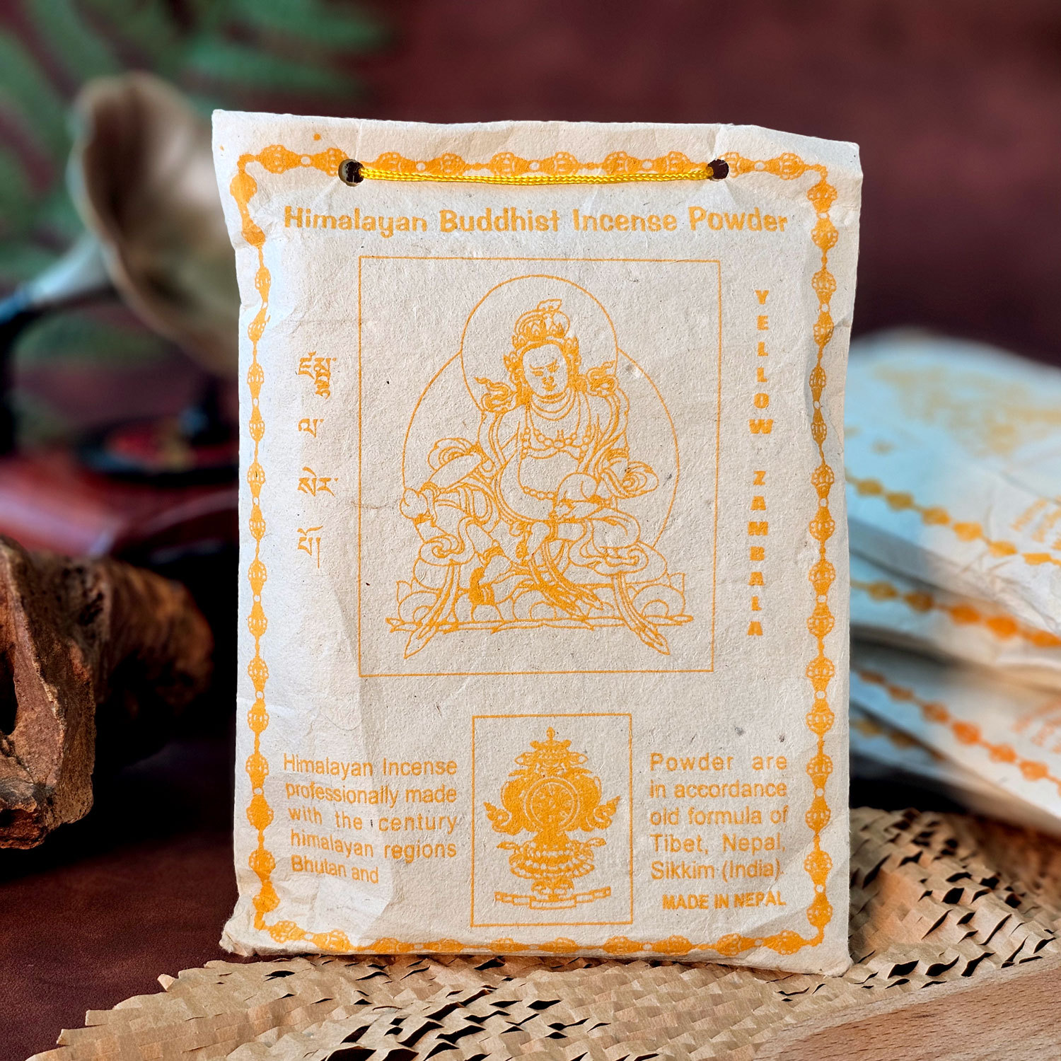 27 Jan -【Buy 1 Free 1】Himalayan Yellow Jambhala Incense Power