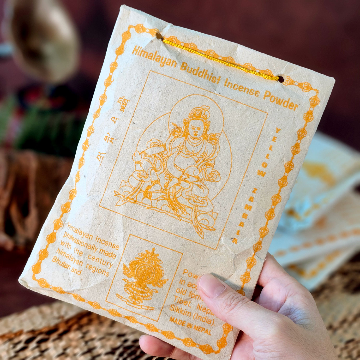 27 Jan -【Buy 1 Free 1】Himalayan Yellow Jambhala Incense Power