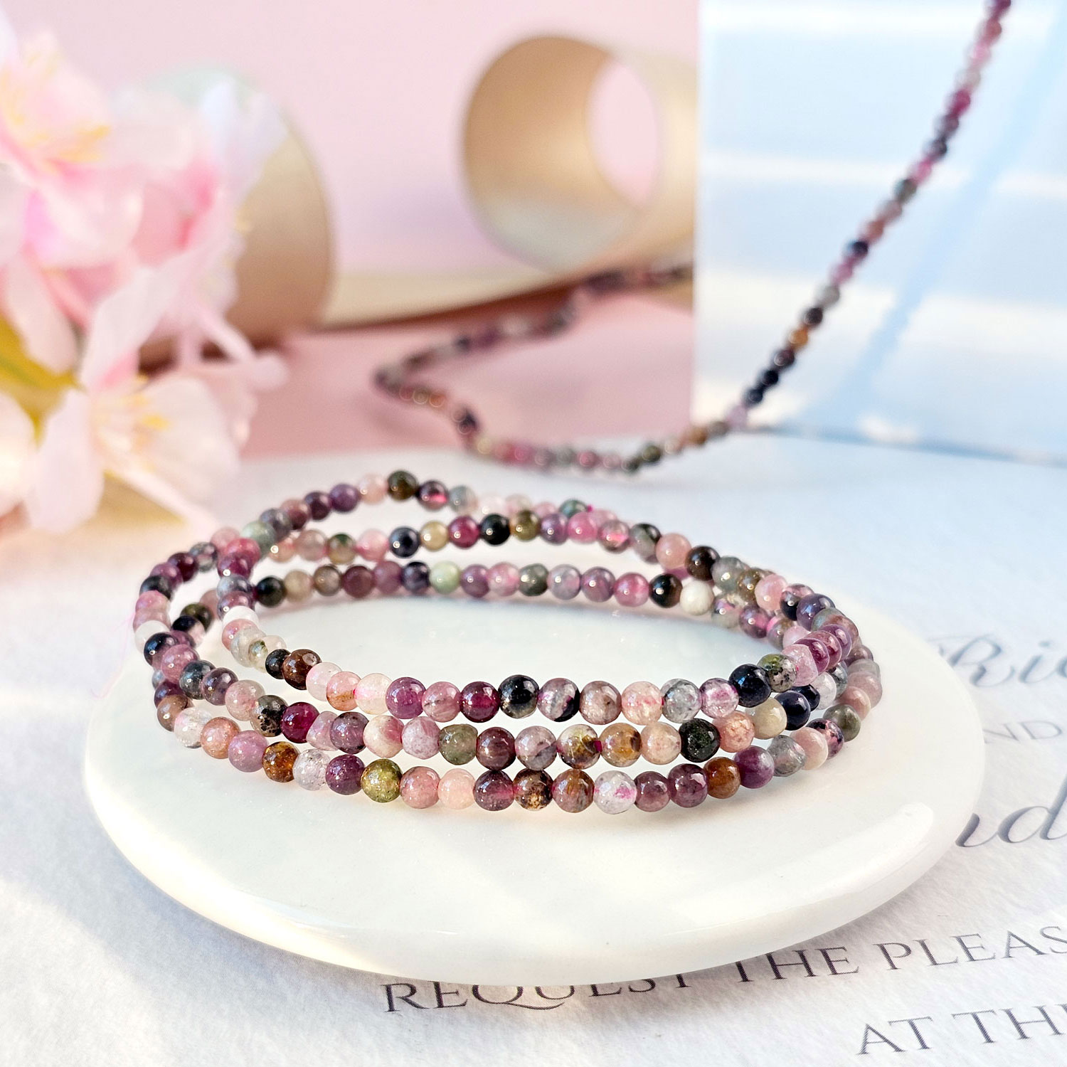  3 Feb - Tourmaline Rosary Bracelet