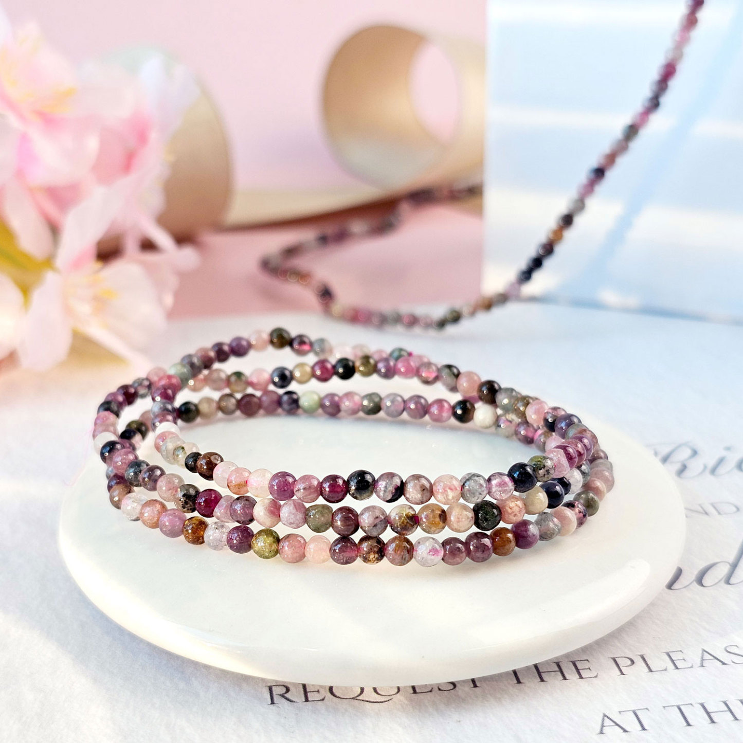  3 Feb - Tourmaline Rosary Bracelet