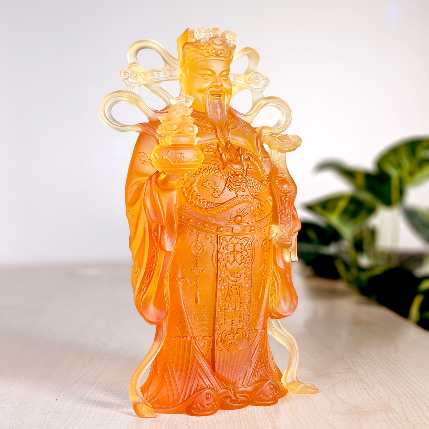 Yellow Liu Li God of Wealth