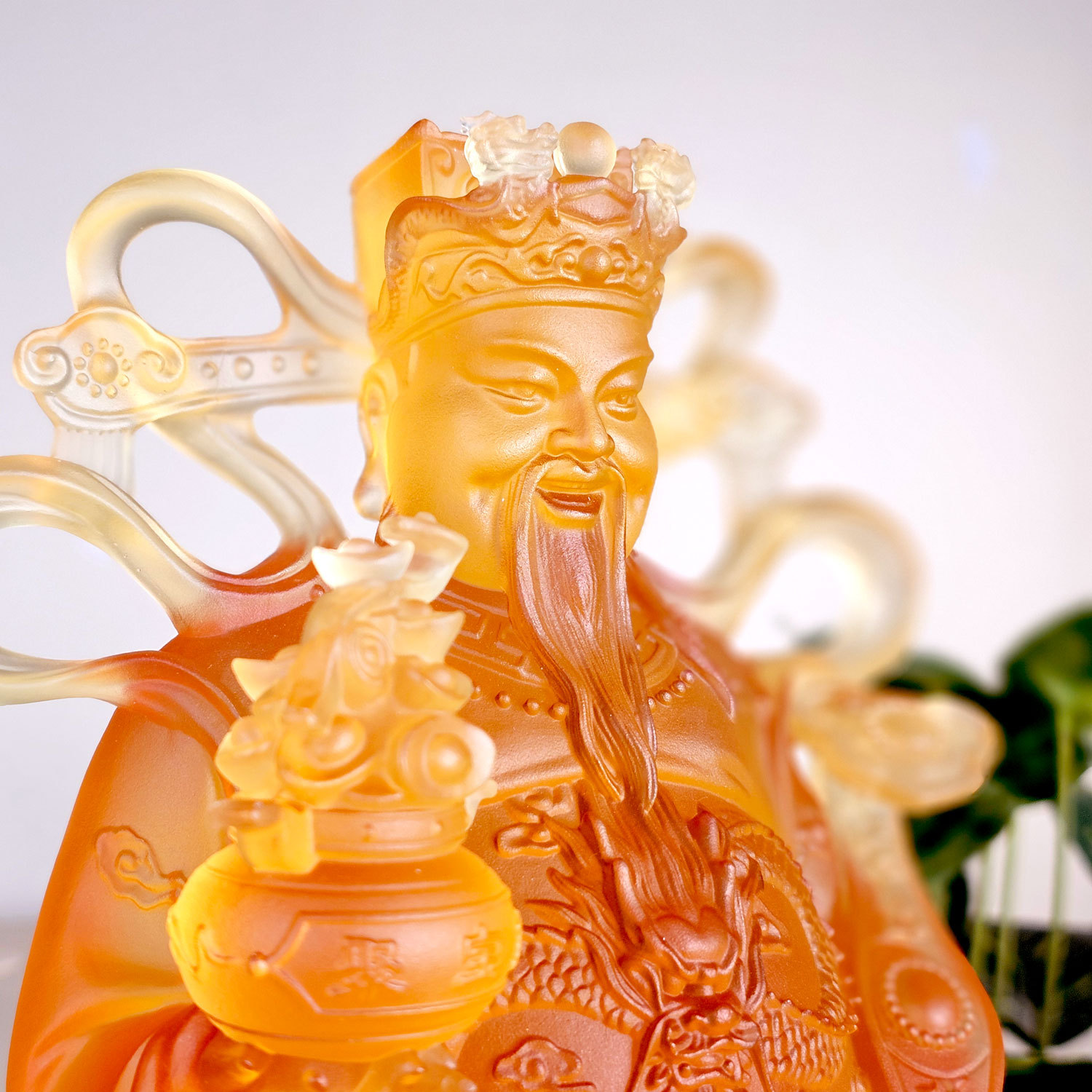 Yellow Liu Li God of Wealth