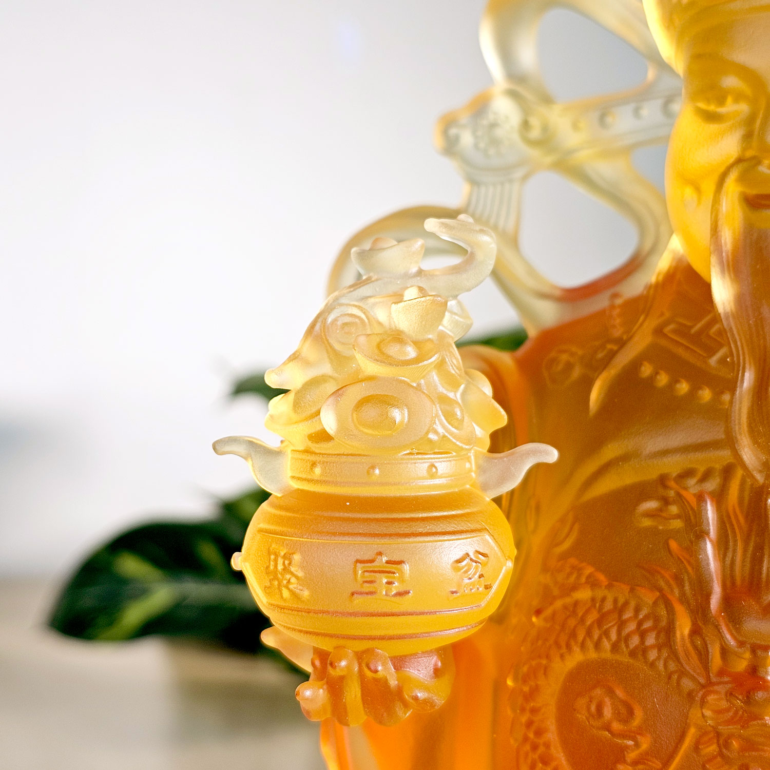 Yellow Liu Li God of Wealth