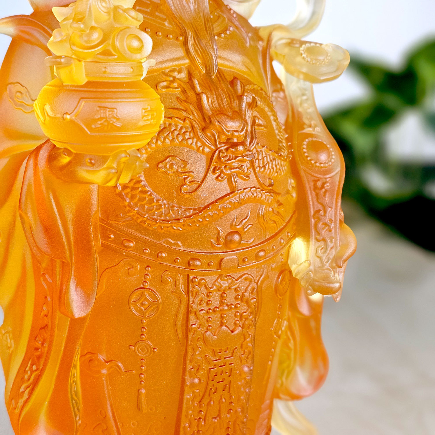 Yellow Liu Li God of Wealth