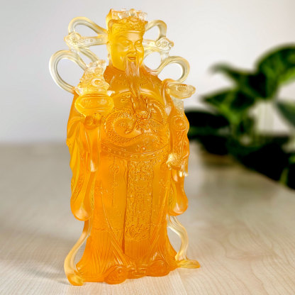 Yellow Liu Li God of Wealth