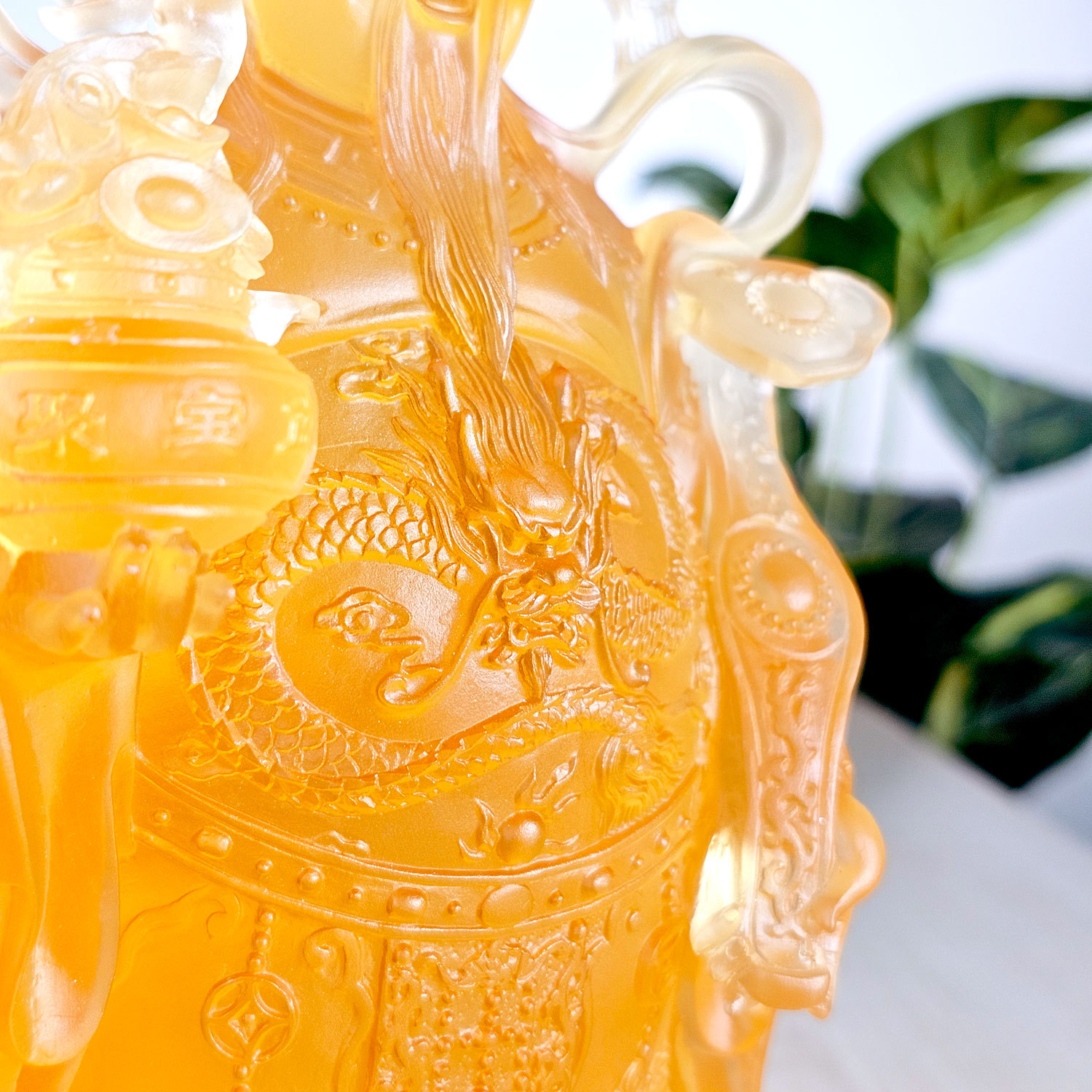 Yellow Liu Li God of Wealth