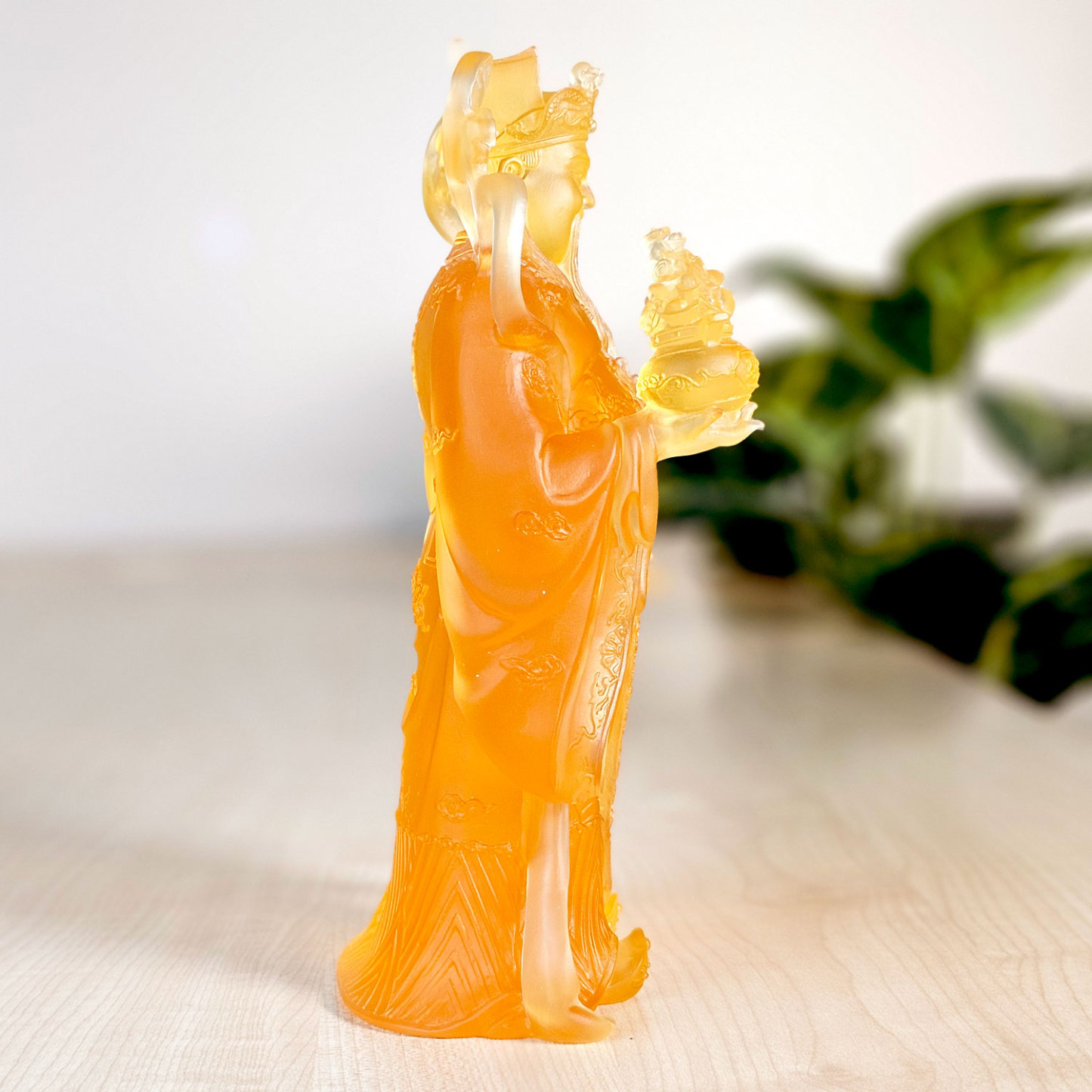 Yellow Liu Li God of Wealth