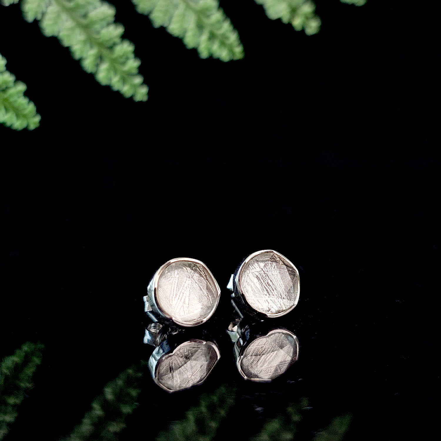 Meteorite Earrings