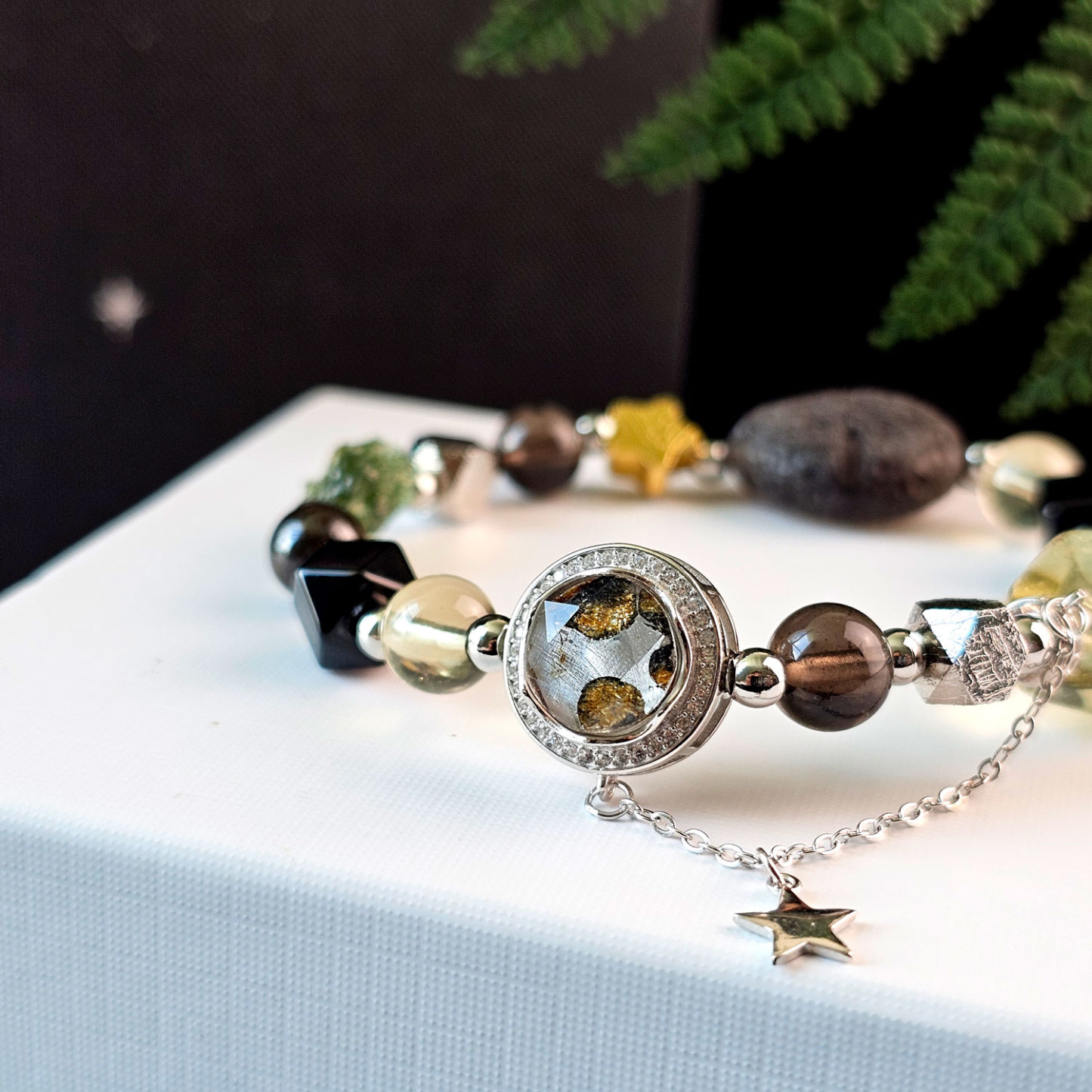 Multi Meteorite Design Bracelet