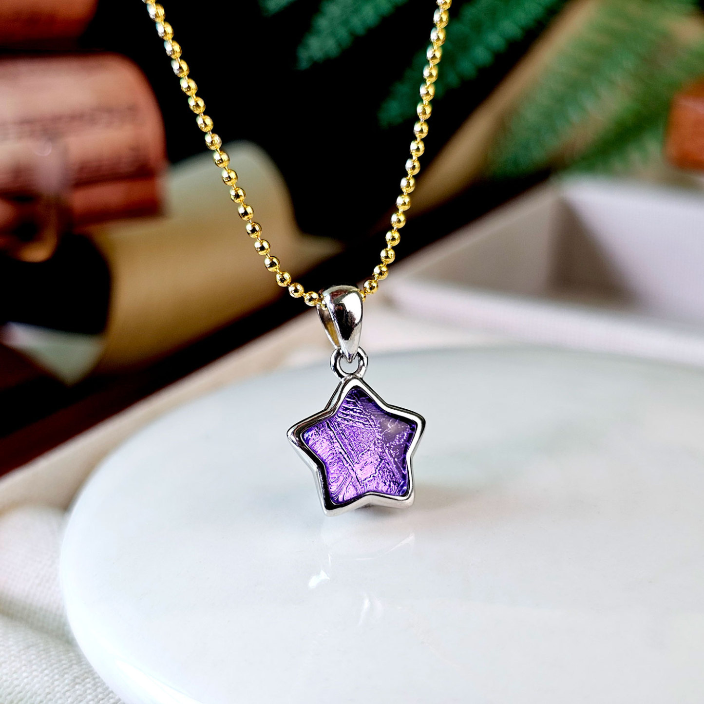 Meteorite Star Pendant