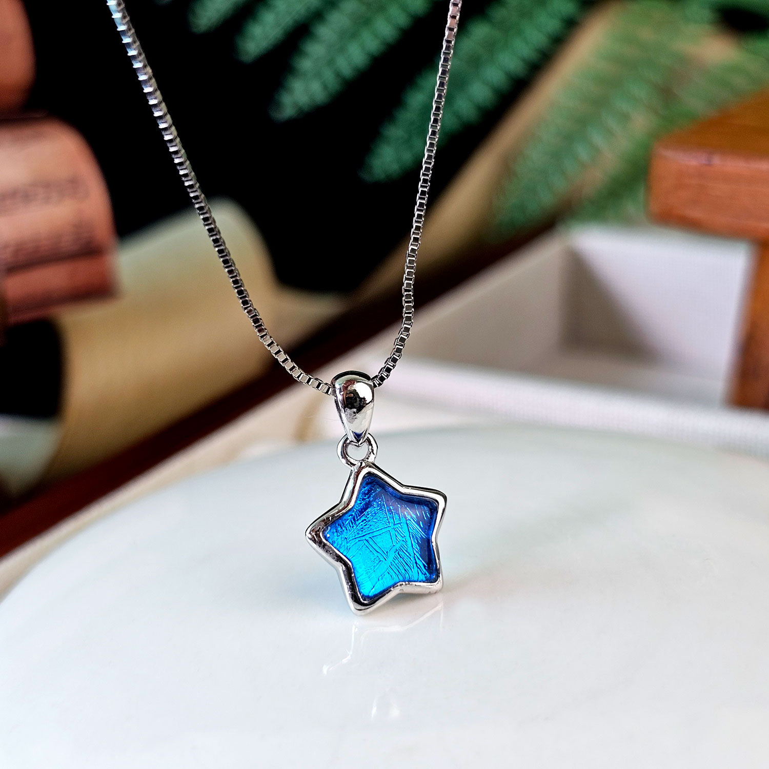 Meteorite Star Pendant