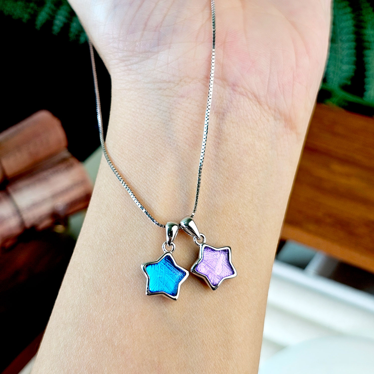 Meteorite Star Pendant