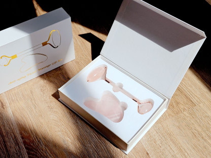 Rose Quartz Massage Set