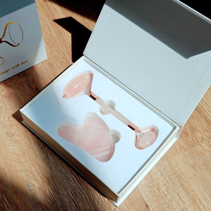 Rose Quartz Massage Set