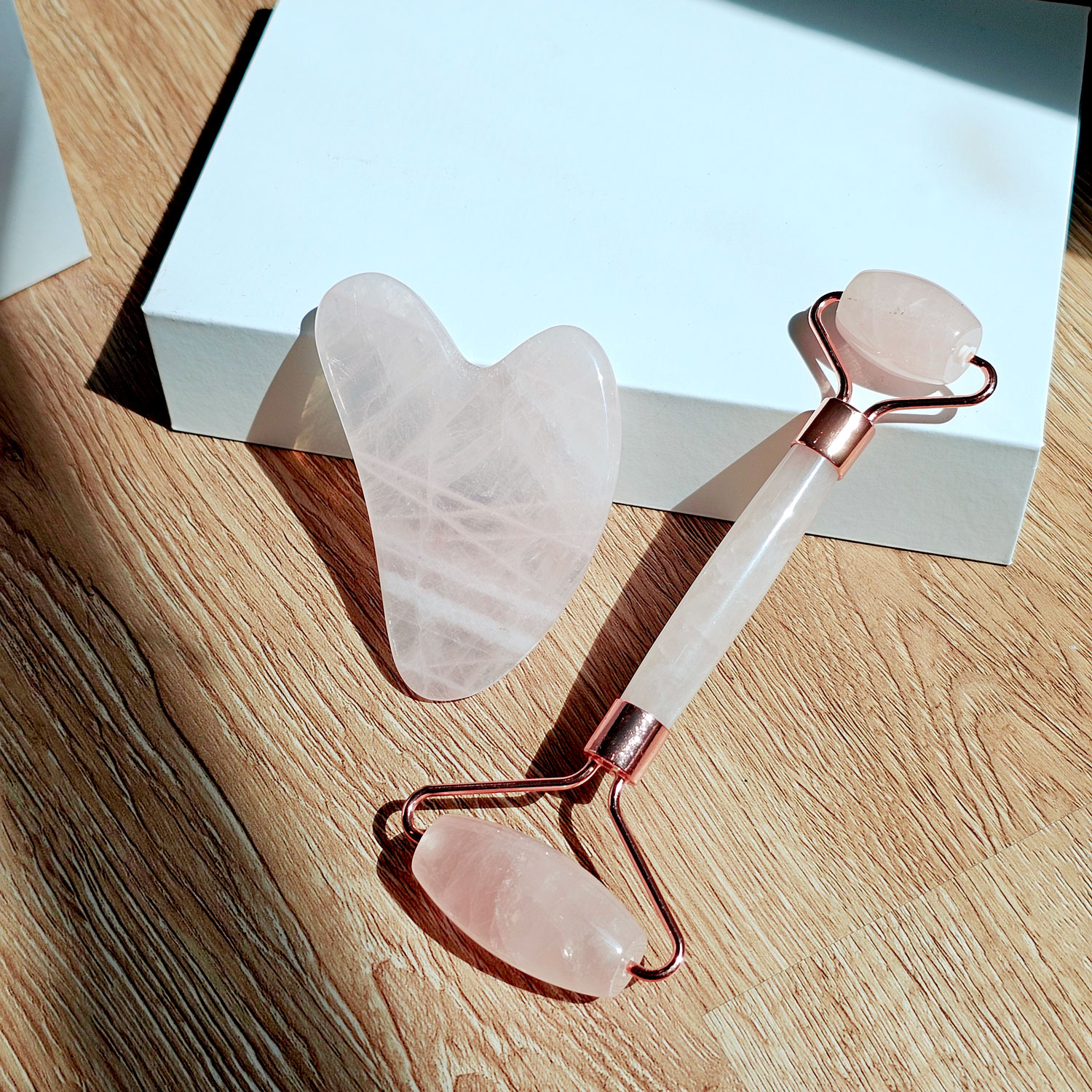 Rose Quartz Massage Set