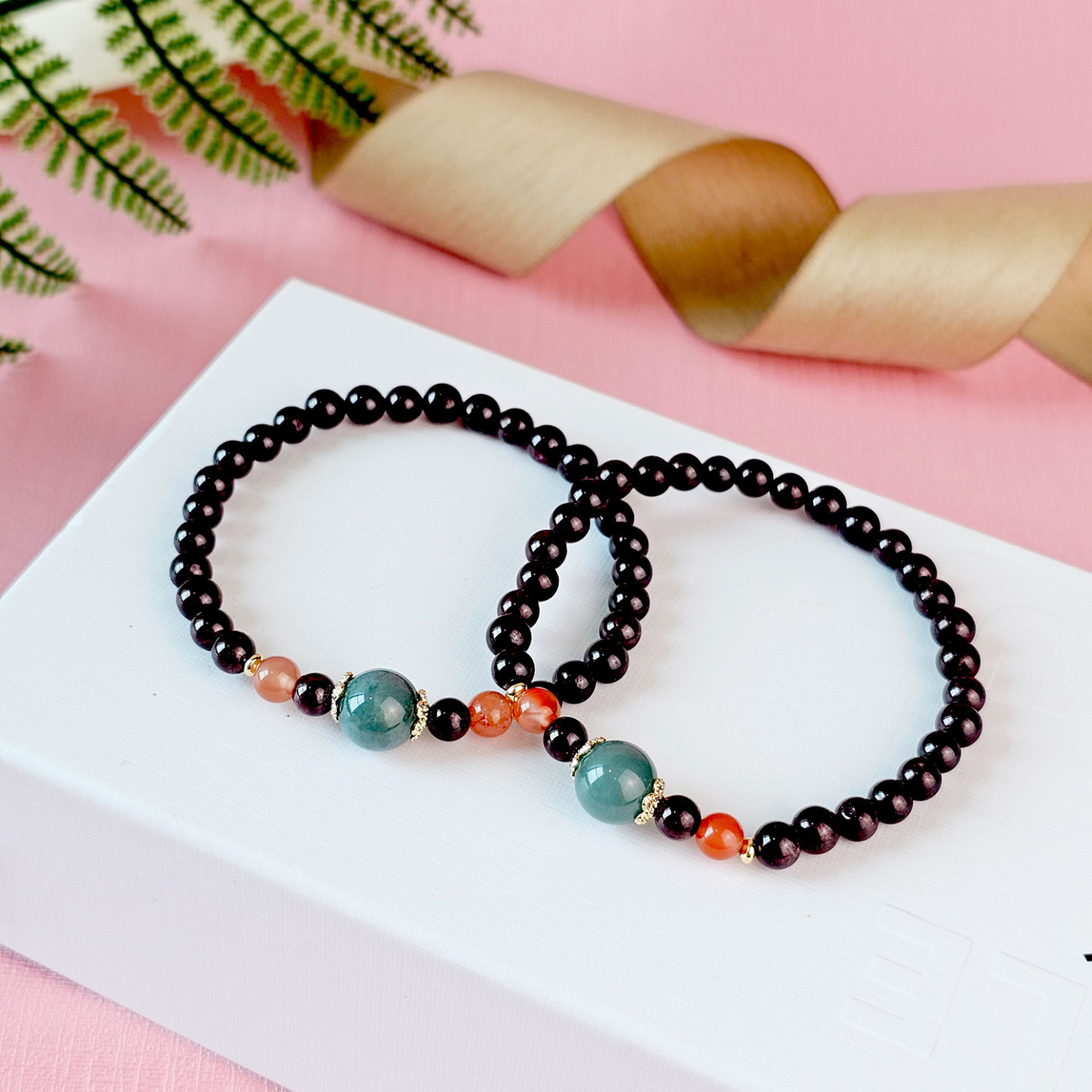 Red Garnet DIY Bracelet