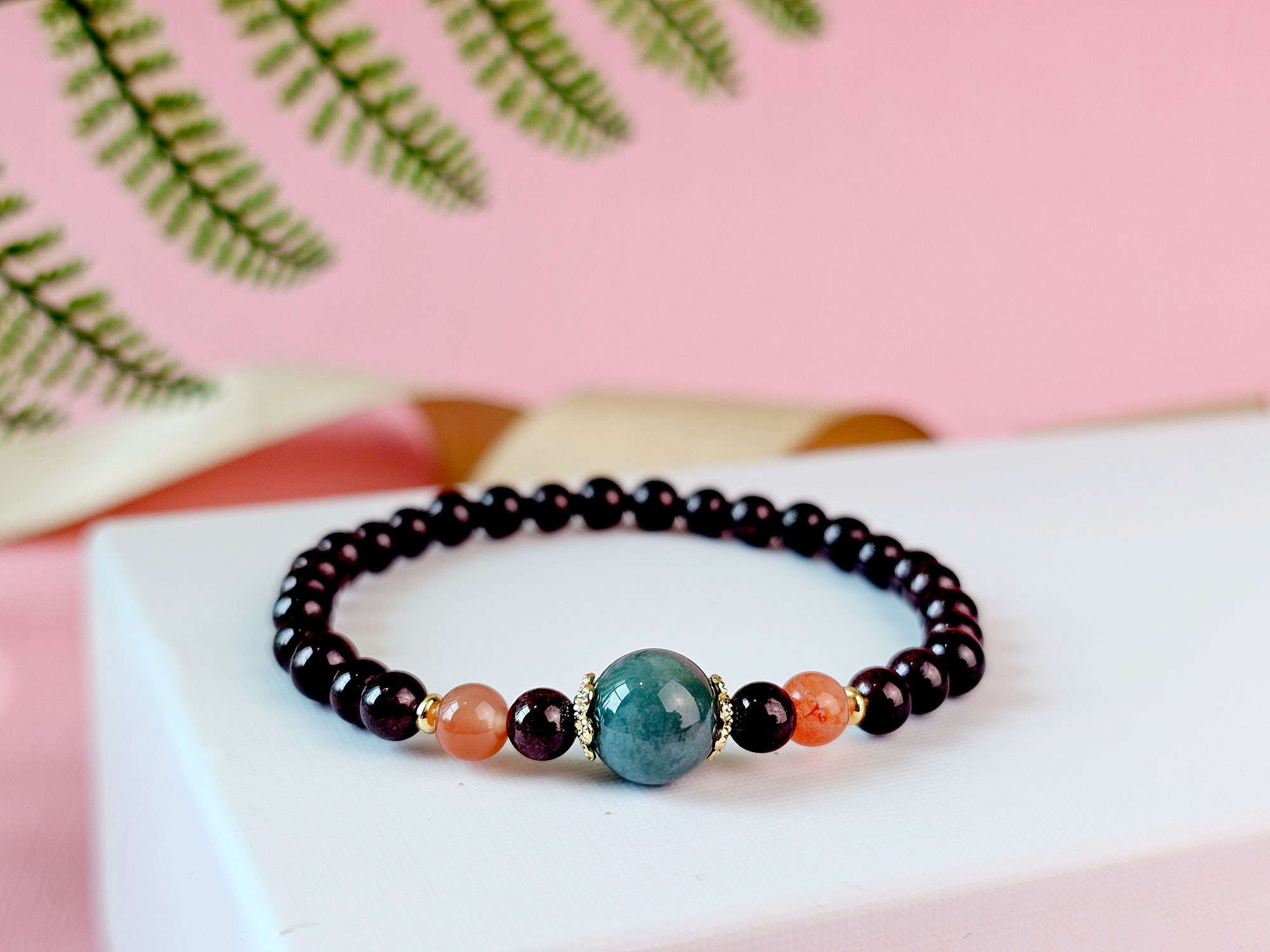 Red Garnet DIY Bracelet