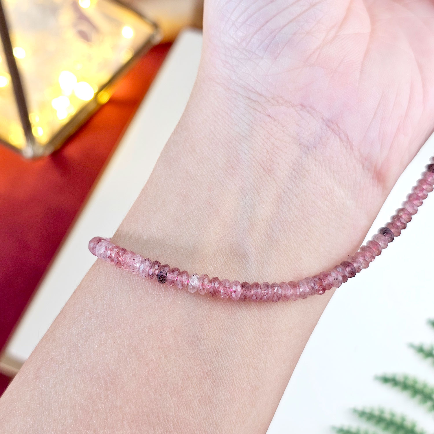 Strawberry Quartz Necklace