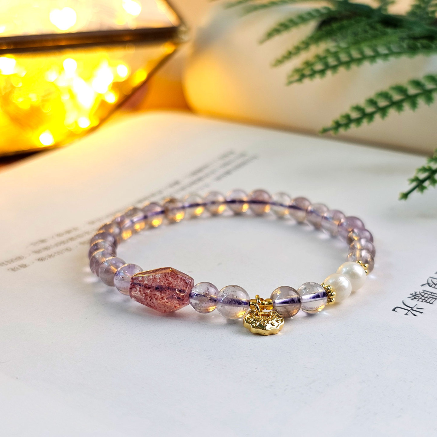 Amethyst Phantom DIY Bracelet