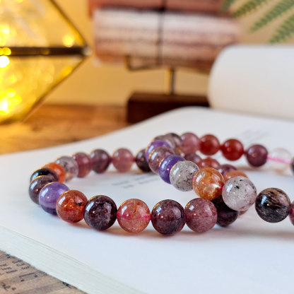 Strawberry Super Seven Bracelet