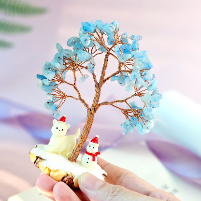 Aquamarine Christmas Tree