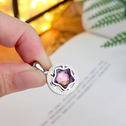10mm Meteorite Star Pendant