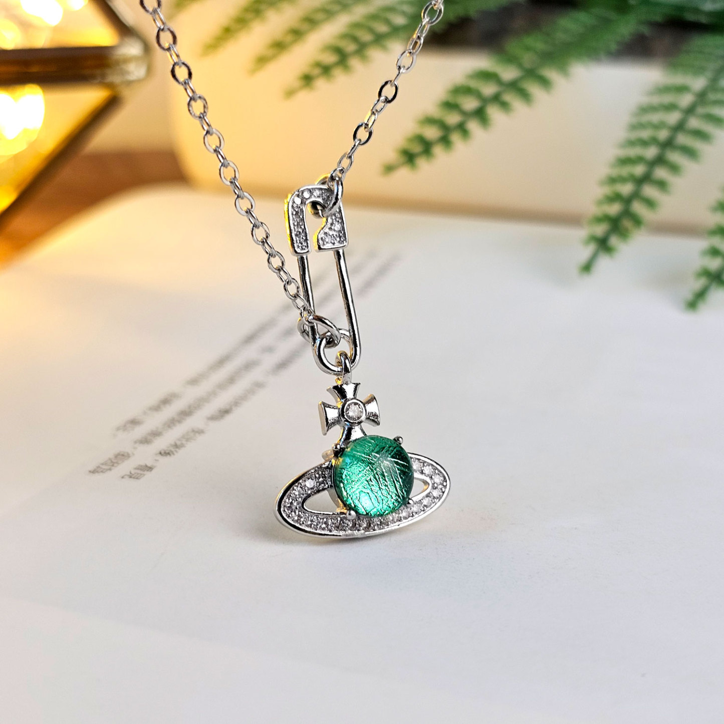 10mm Meteorite Star Planet Necklace Set