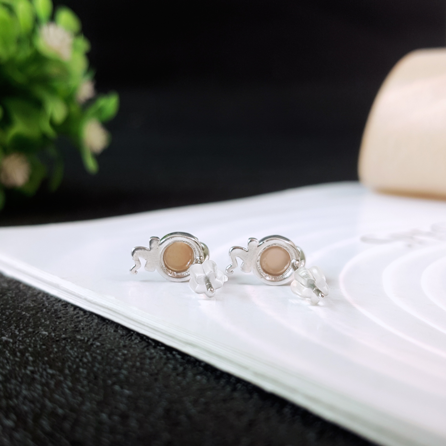 Golden Sunstone Earrings