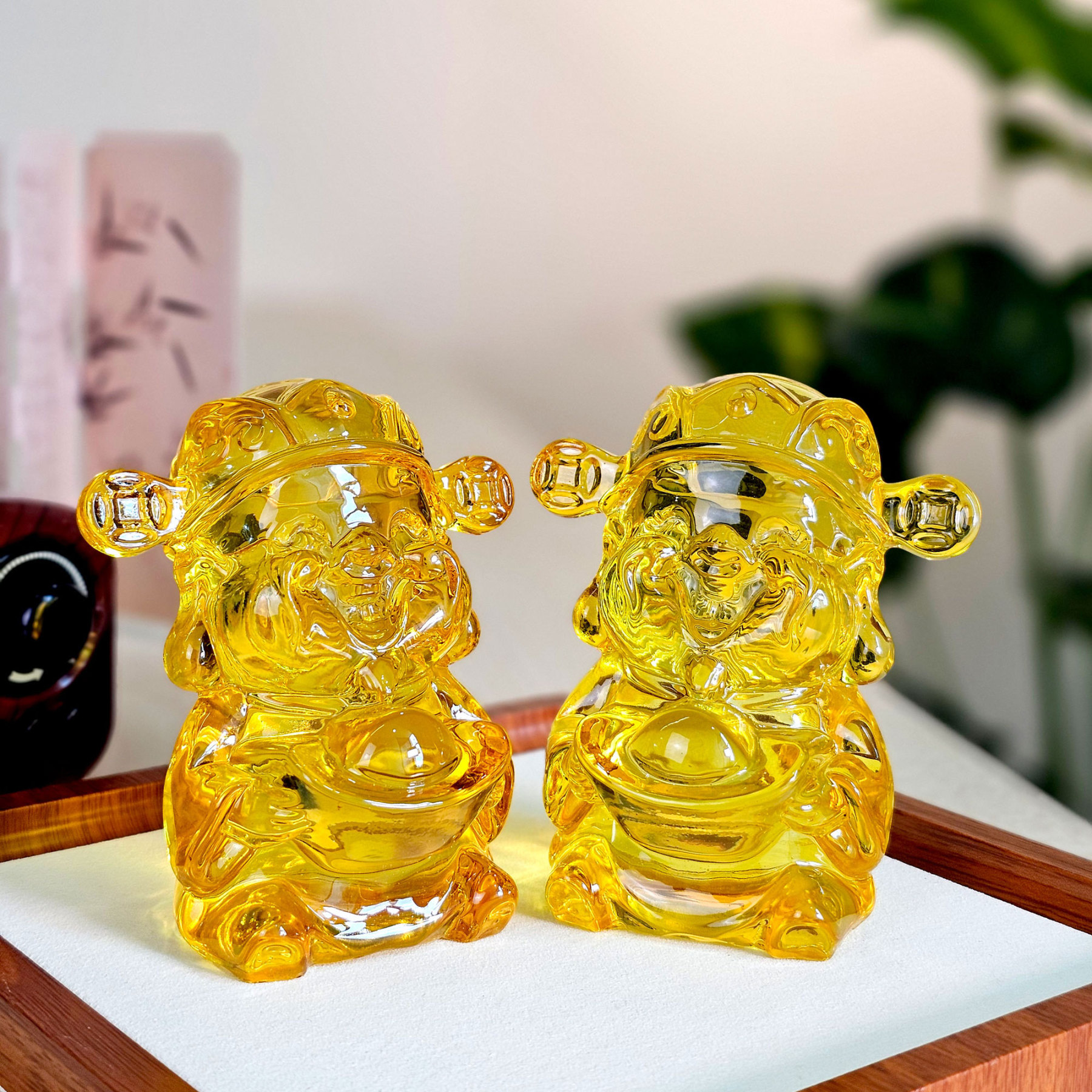 16 Jan - 9.5cm God od Wealth Deco