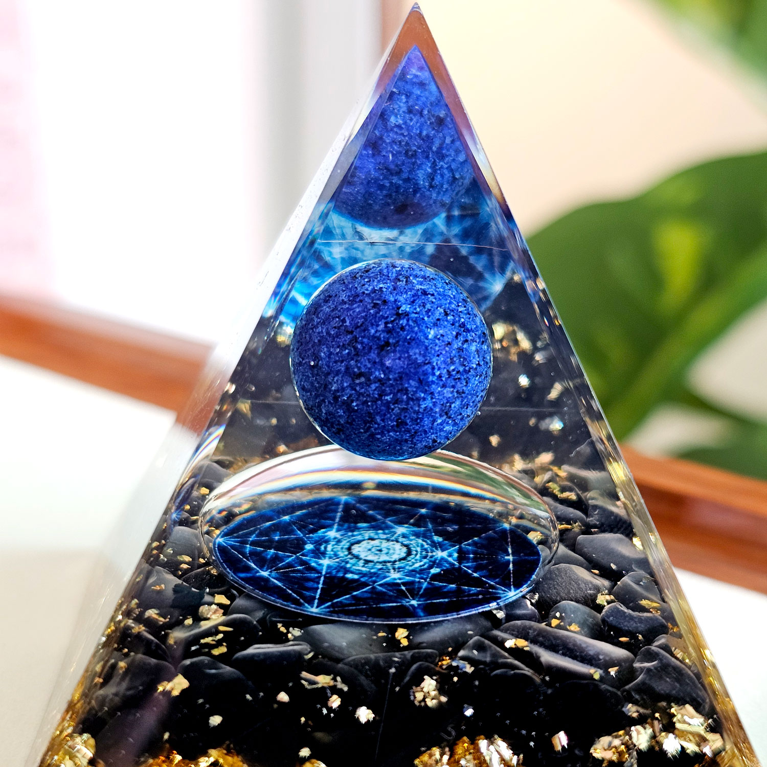 15 Jan - Blue Pyramid Deco