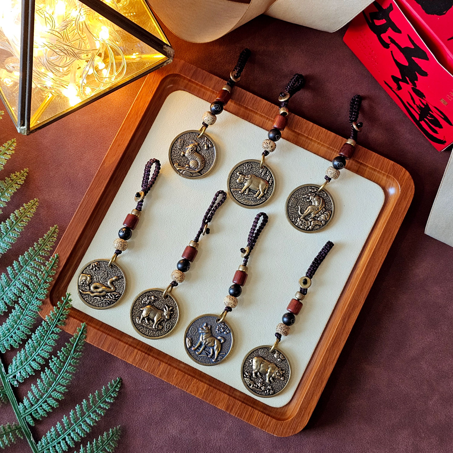 20 Jan - Zodiac Copper Keychain