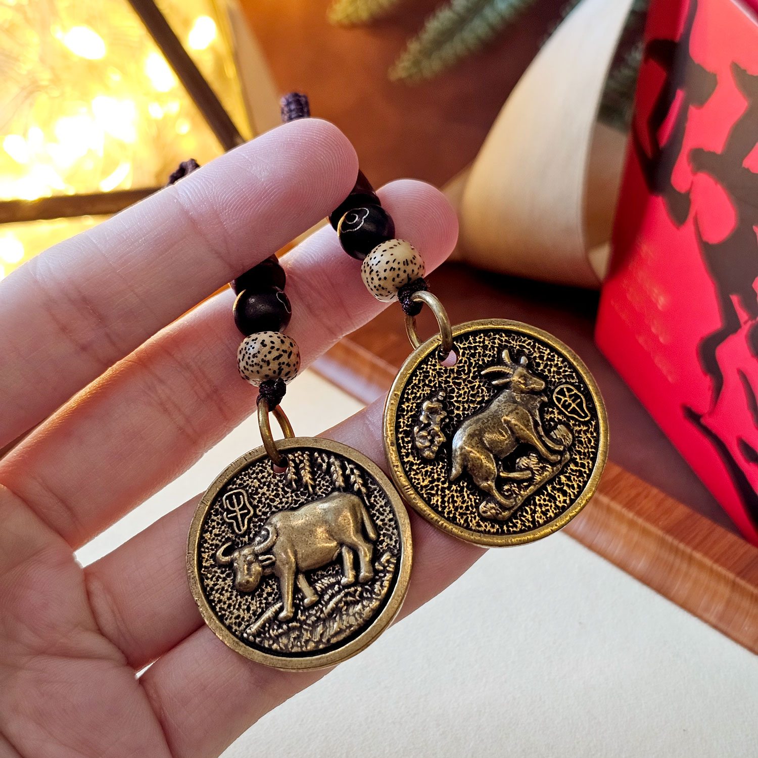 20 Jan - Zodiac Copper Keychain