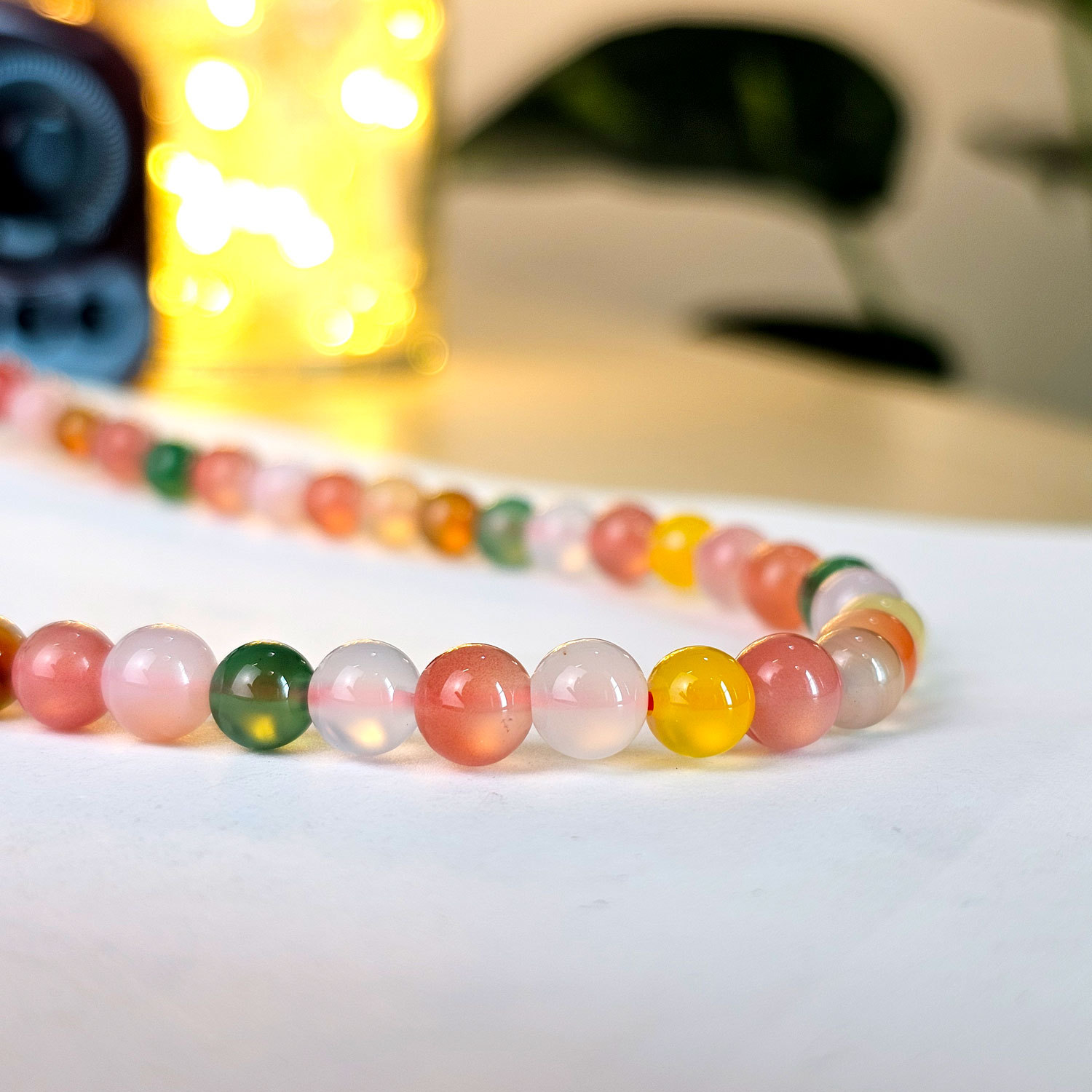 22 Jan - Yan Yaun Agate Rosary Bracelet