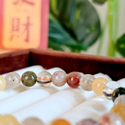 30 Jan - Mix Rutilated Bracelet