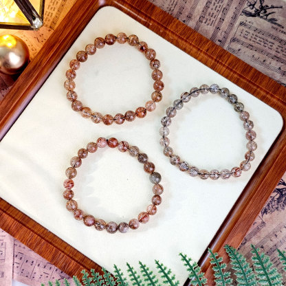 28 Jan - Black Gold Super Seven Bracelet