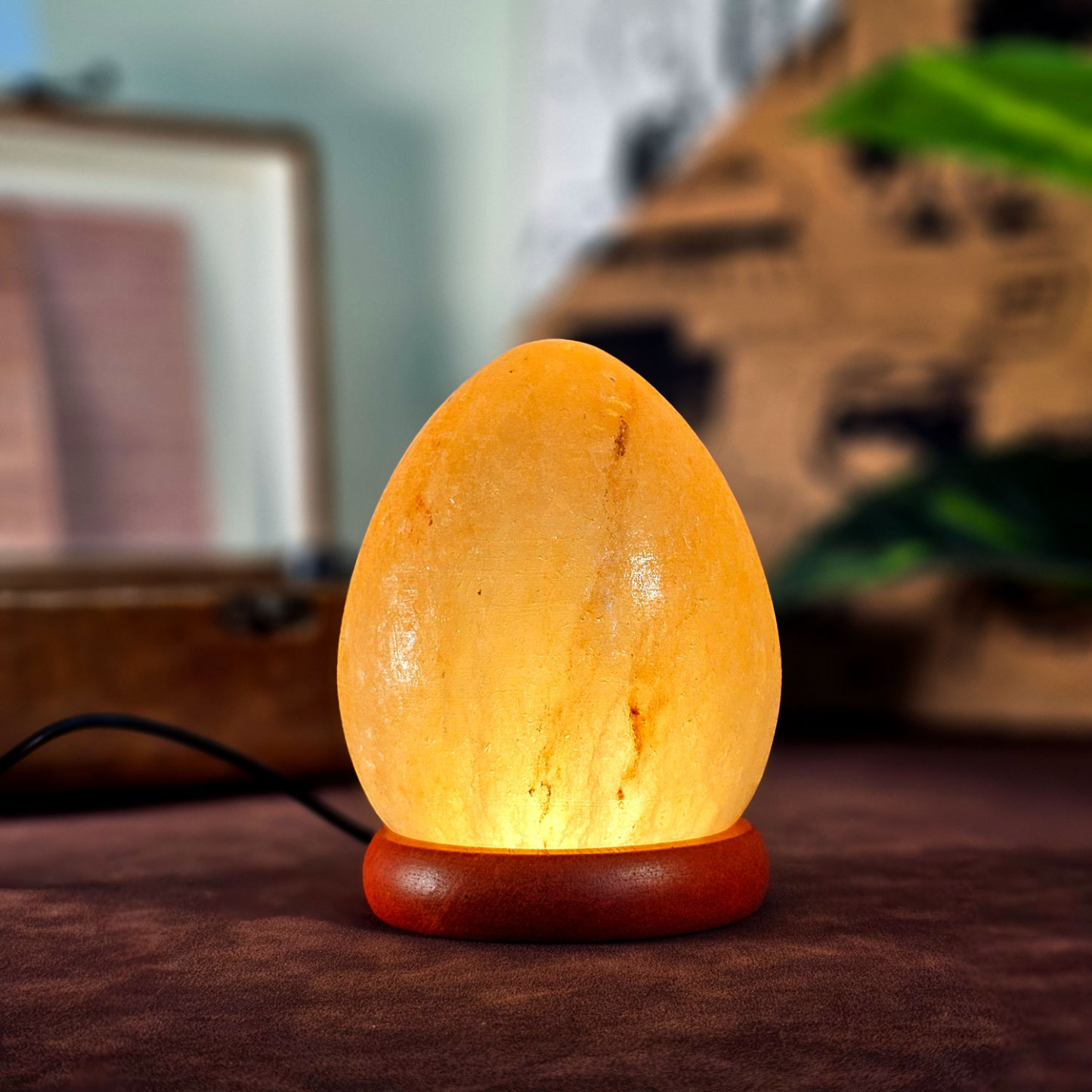 10 Feb - Salt Lamp Egg Shape