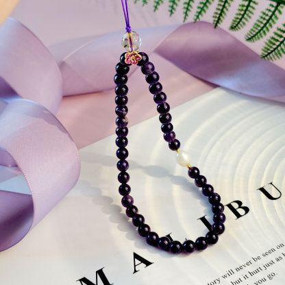 6 Feb - Amethyst Phone Hanger