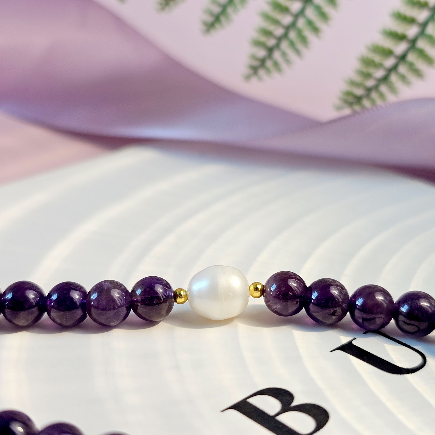 6 Feb - Amethyst Phone Hanger